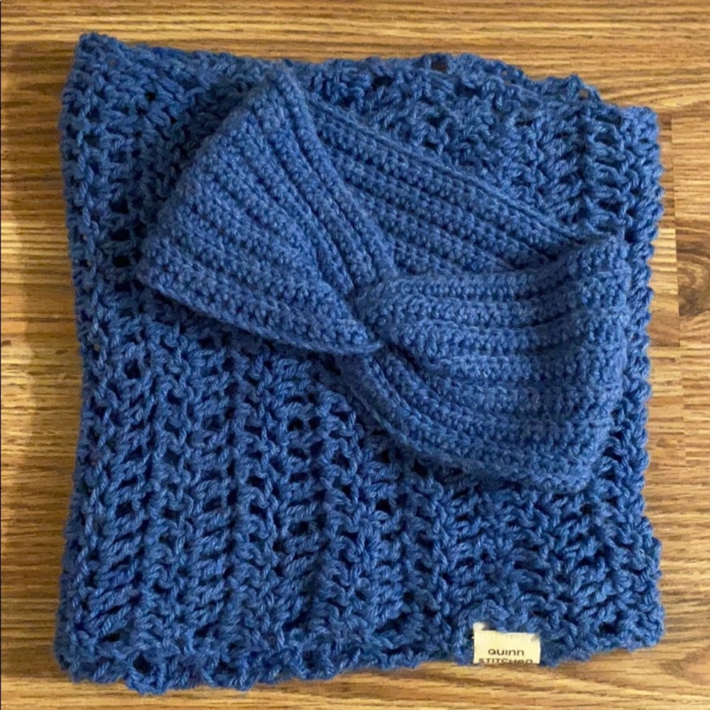 QUINN STITCHED Scarf and Ear Warmer Set